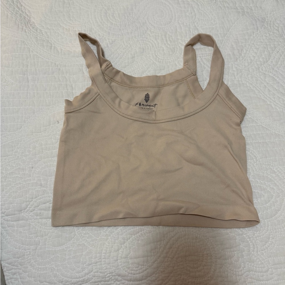 Beige Tank Top